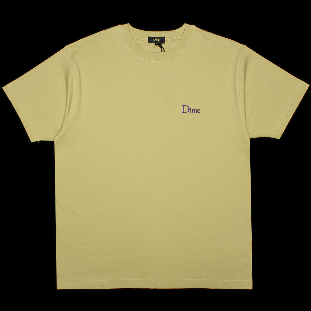 Dime | Classic Small Logo T-Shirt
Color : Light Moss