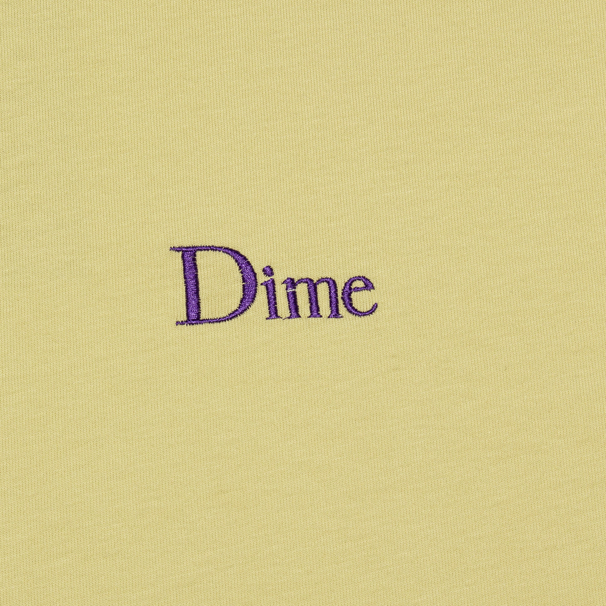 Dime | Classic Small Logo T-Shirt
Color : Light Moss