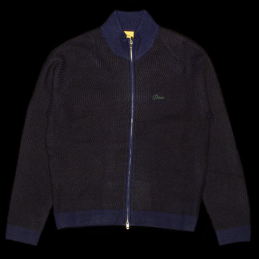 Dime | Double Zipper Knit
Color : Navy