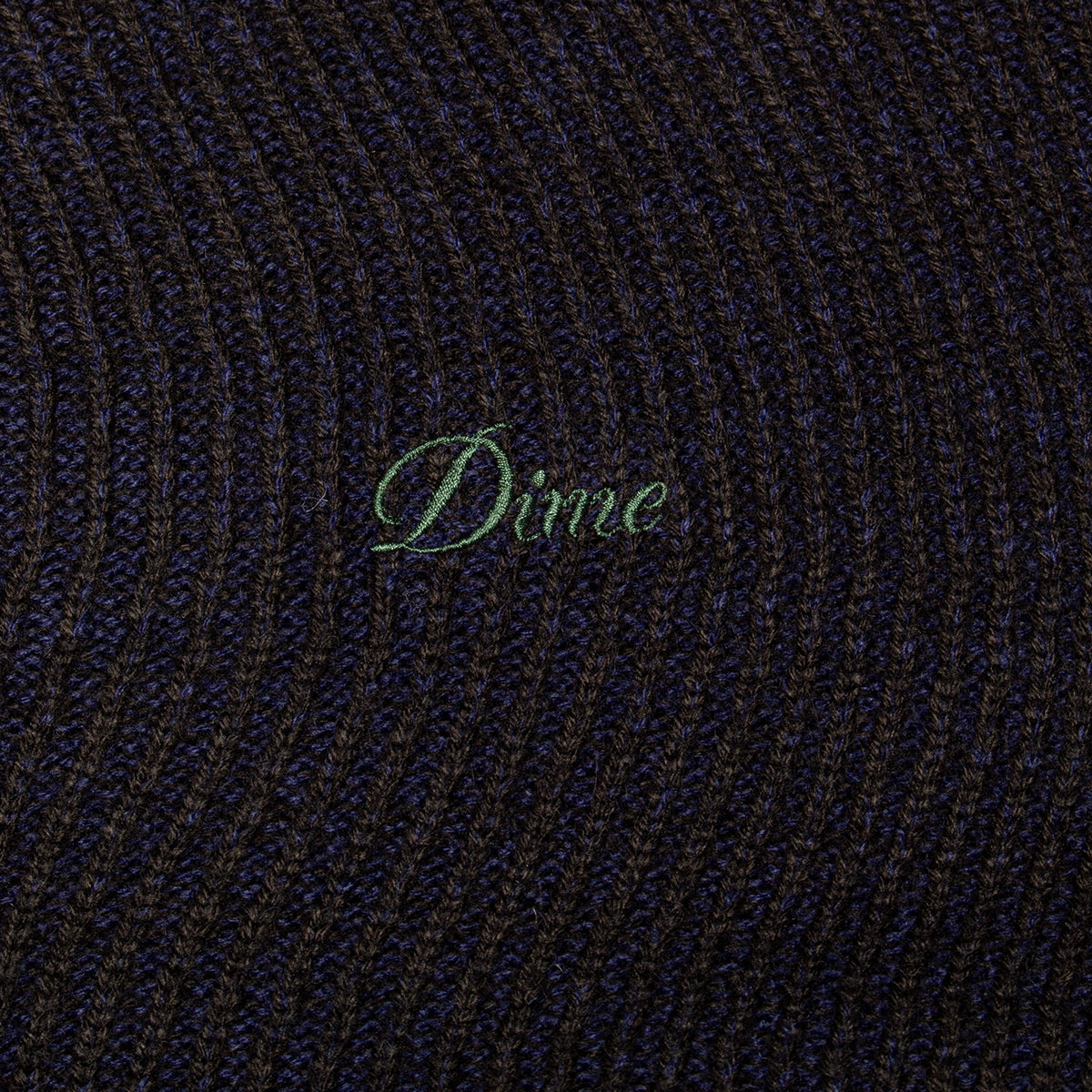 Dime | Double Zipper Knit
Color : Navy