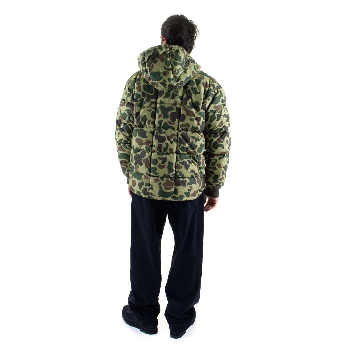 Filson - Waxed Down Jacket
Style # F1420299979
Color : Tundra Shrub Camo
