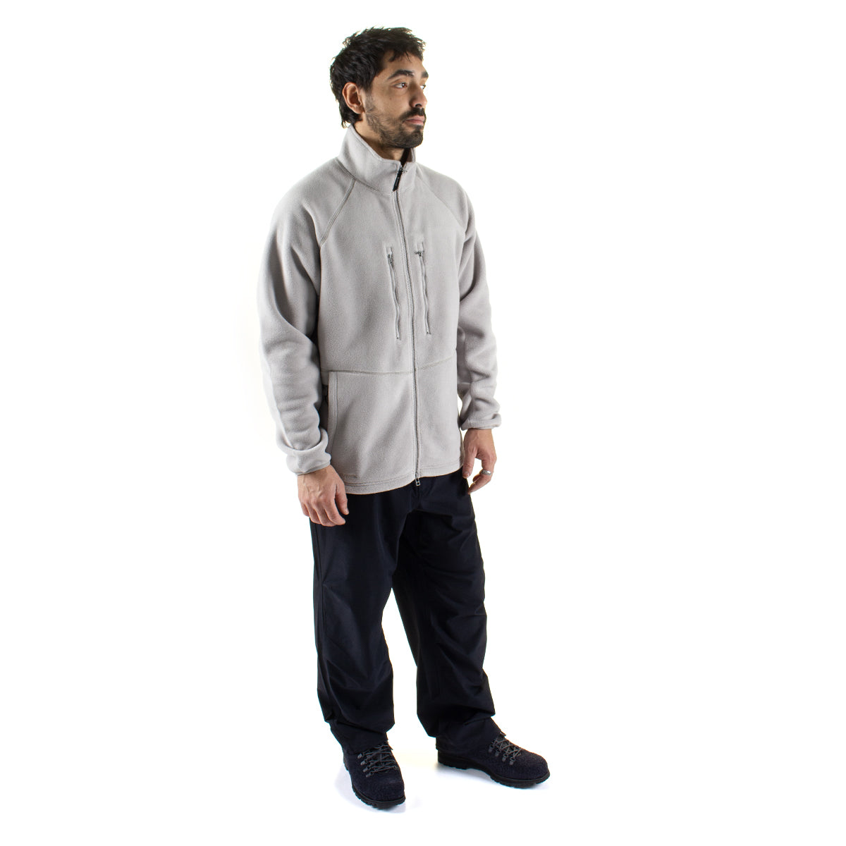 Snow Peak - Water-Repellent Fleece Jacket
Color : Light Grey