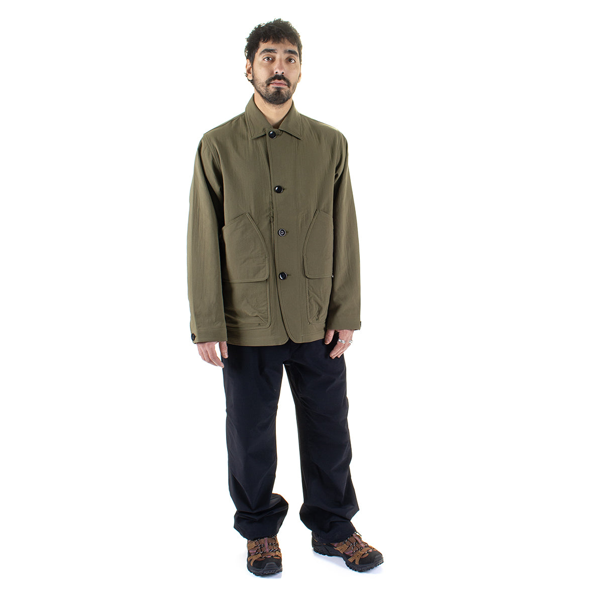 Snow Peak - Easy Cloth Jacket
Color : Olive
