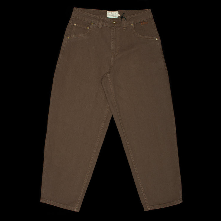 Dime | Classic Baggy Denim Pants
Color : Brown Washed