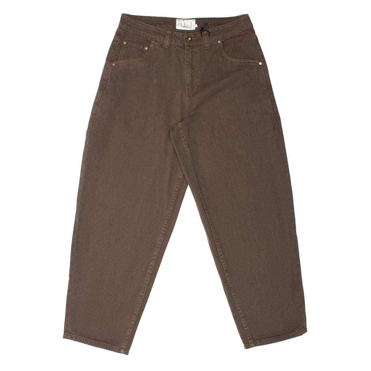 Dime | Classic Baggy Denim Pants
Color : Brown Washed