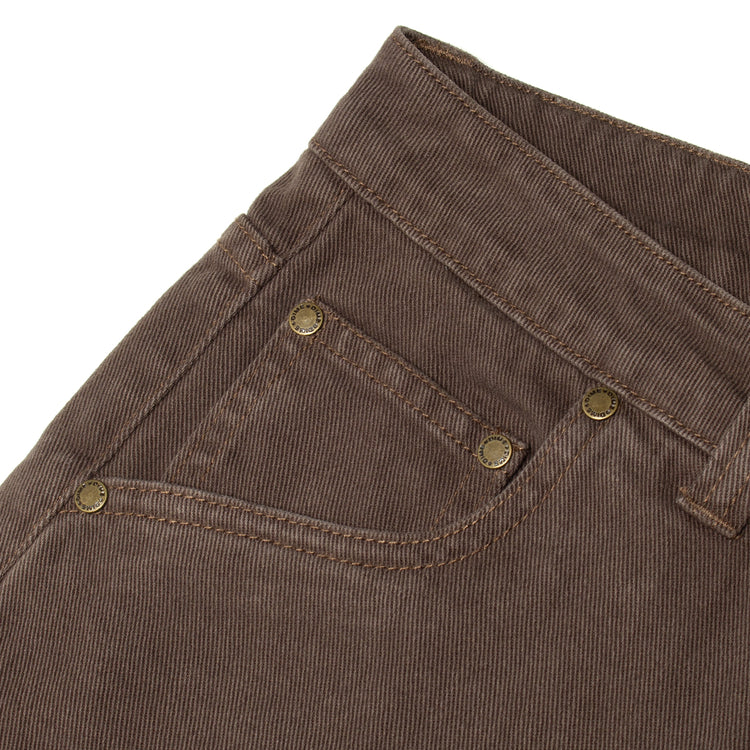 Dime | Classic Baggy Denim Pants
Color : Brown Washed