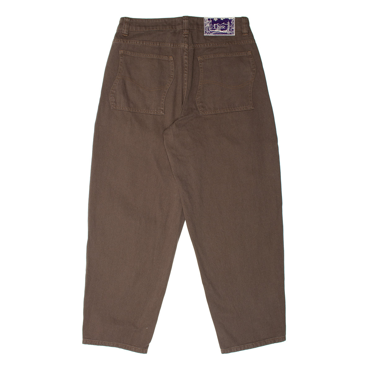 Dime | Classic Baggy Denim Pants
Color : Brown Washed