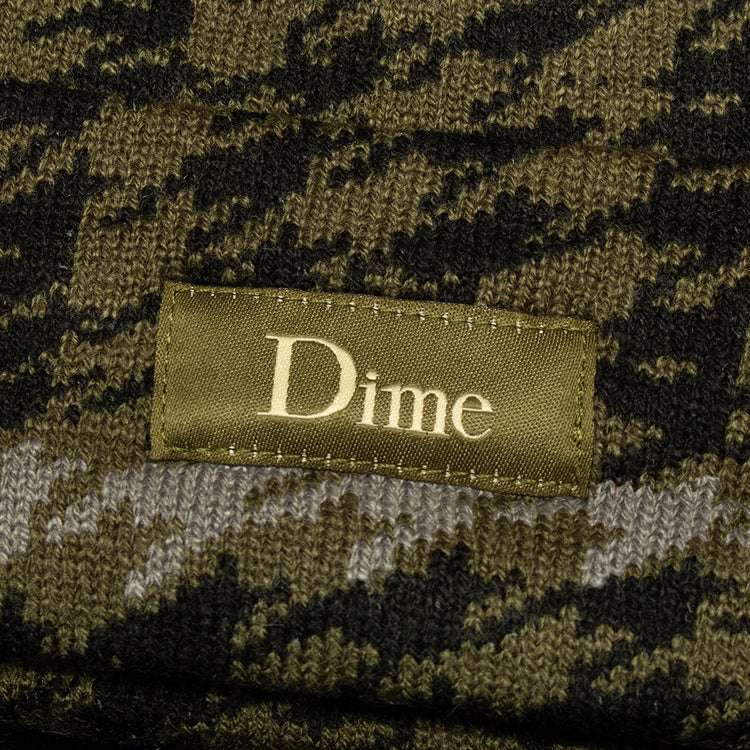 Dime | Wavetooth Cuff Beanie
Color : Army Green