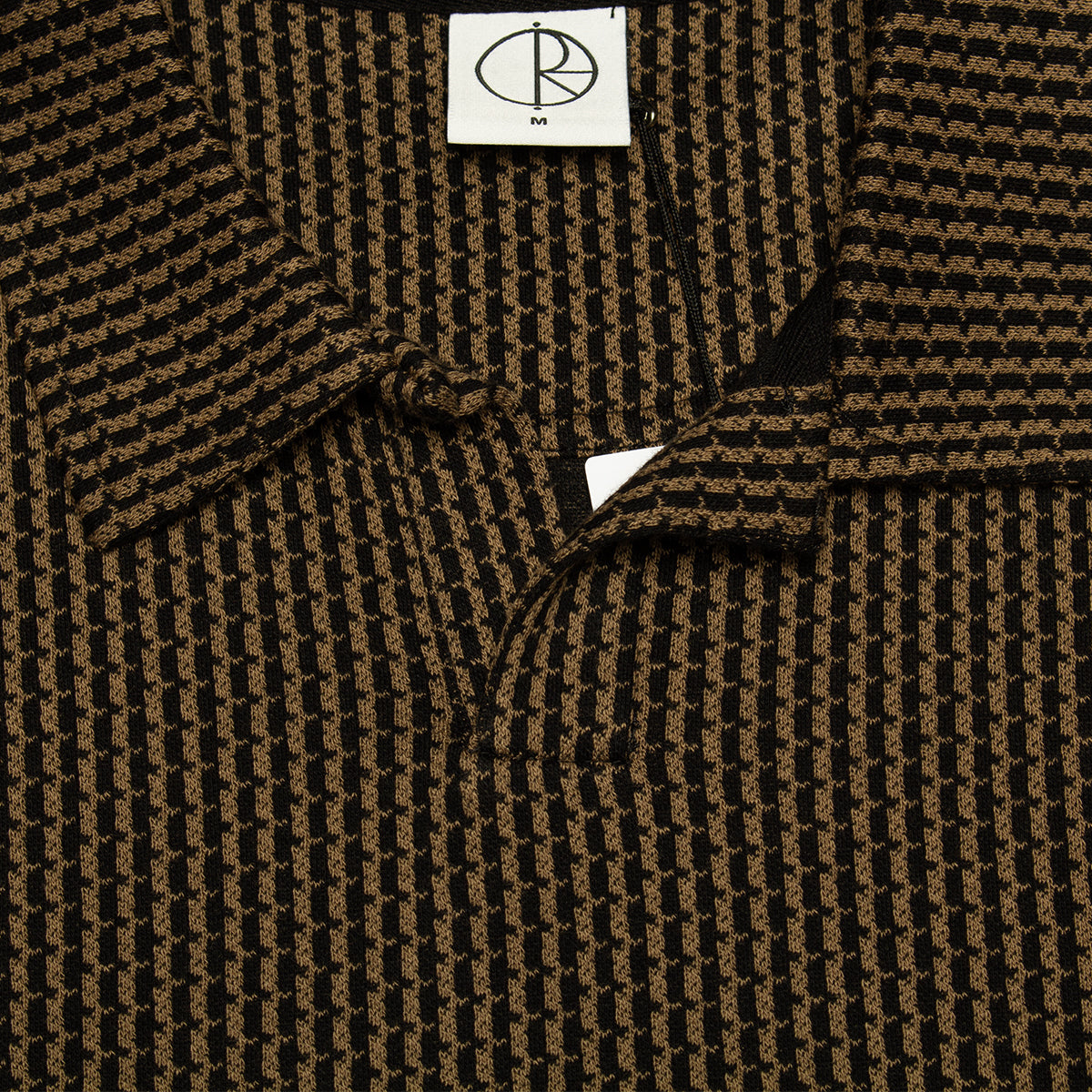 Polar Skate Co. | Serge Polo Shirt
Color : Boucle Brass / Black