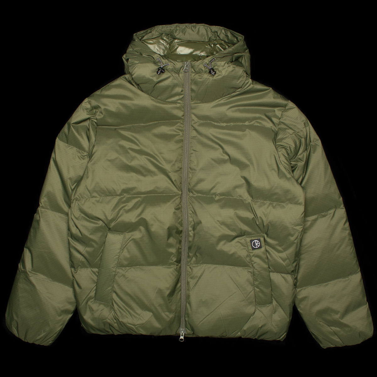 Polar | Soft Ripstop Puffer Jacket Color : Grey Green