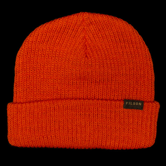 Filson - Watch Cap
Style # 11030235
Color : Flame