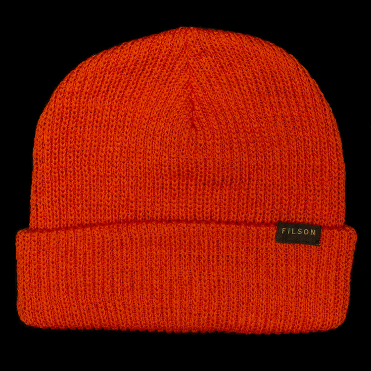 Filson - Watch Cap
Style # 11030235
Color : Flame