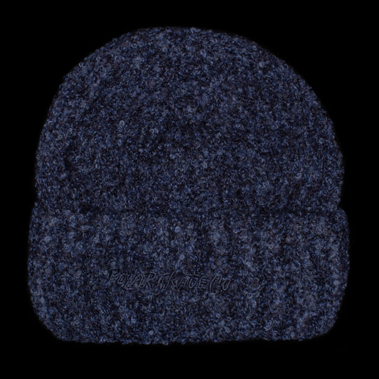 Polar Skate Co. - Fluff Beanie
Color : Navy
Materials : 63% Acrylic / 25% Wool / 12% Polyamide
Embroidered logo
One size