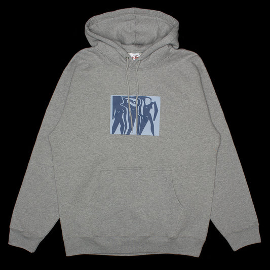 Polar Skate Co - Dave Cut Outs Hoodie
Color : Heather Grey