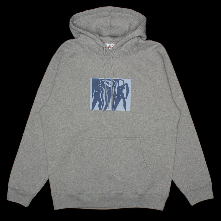 Polar Skate Co - Dave Cut Outs Hoodie
Color : Heather Grey