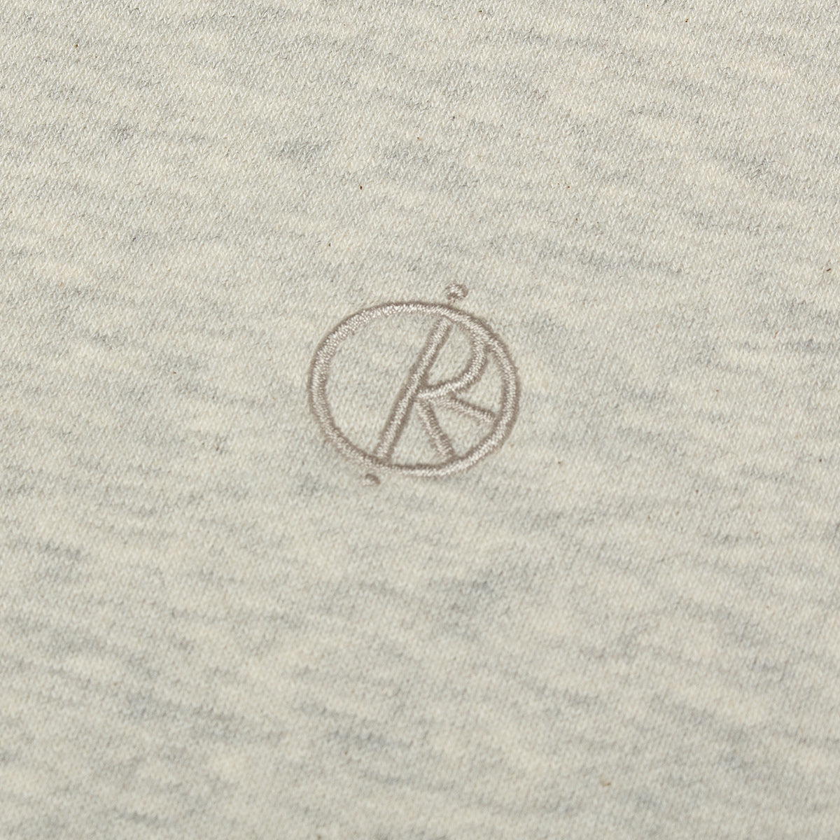 Polar Skate Co - Frankie Crewneck
Color : Ivory Grey Melange