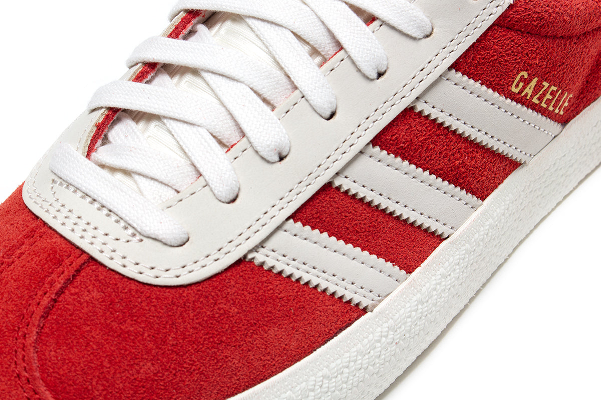 adidas Gazelle ADV - Better Scarlet/White/Gold 10.5 adidas Gazelle ADV - Better Scarlet/White/Gold 10.5
