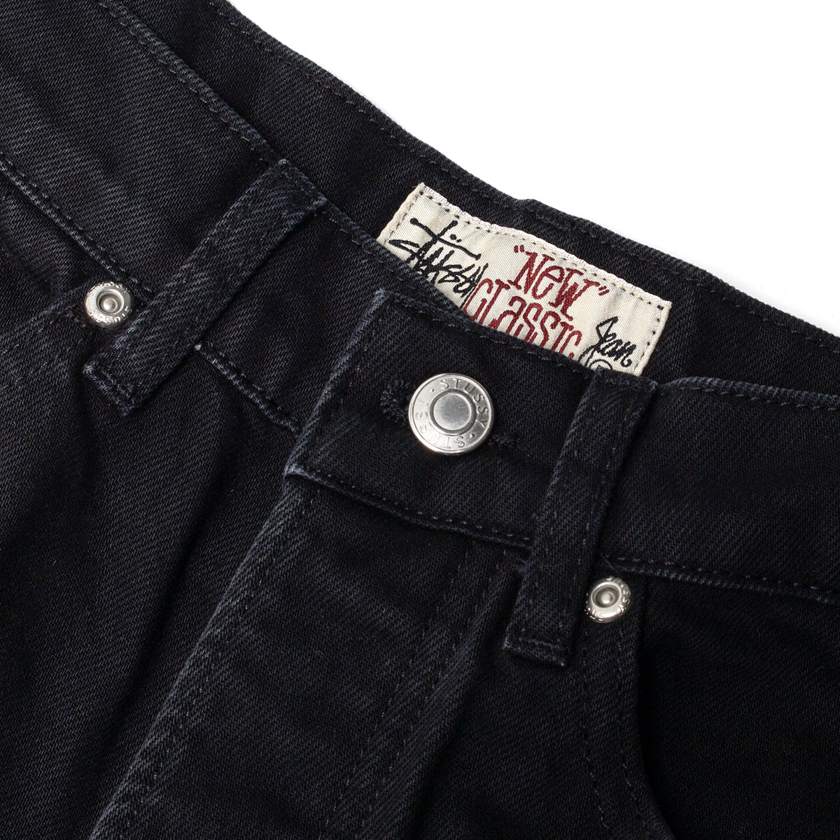 Stussy | New Classic Denim Jeans
Style # 116672
Color : Black