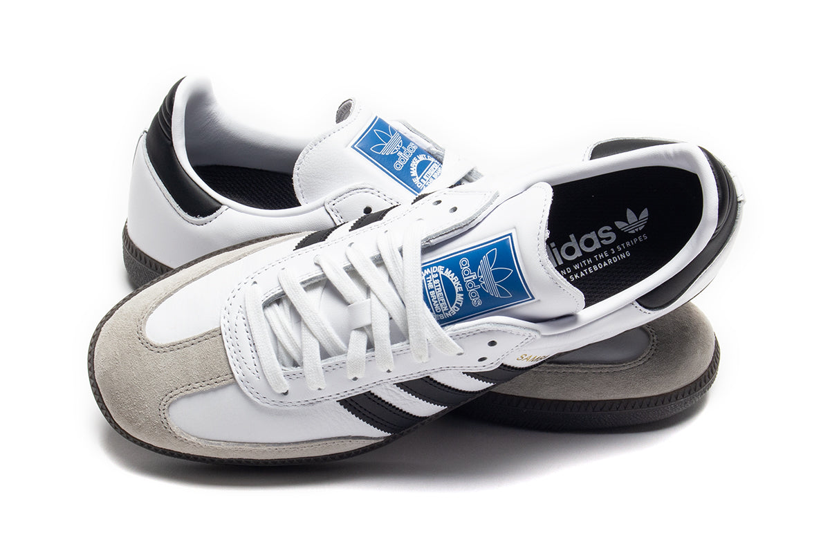 adidas Samba ADV Shoes White/Black/Gum adidas Samba ADV Shoes White/Black/Gum