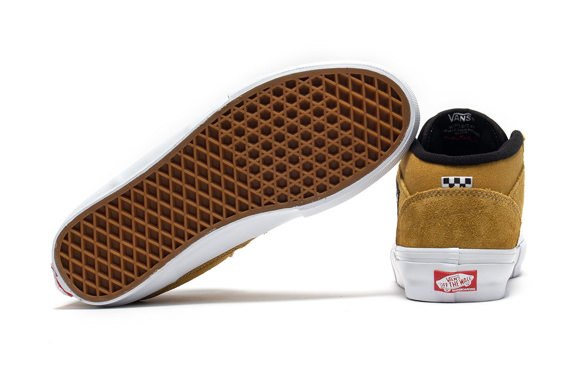 Vans | Skate Half Cab Style # VN0A5FCDGLD1 Color : Gold / White