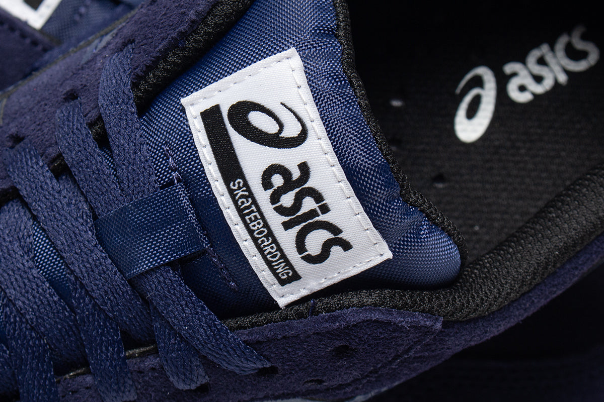 Asics Skateboarding | Japan Pro
Style #&nbsp;1201A920.400
Color : Peacoat / Black