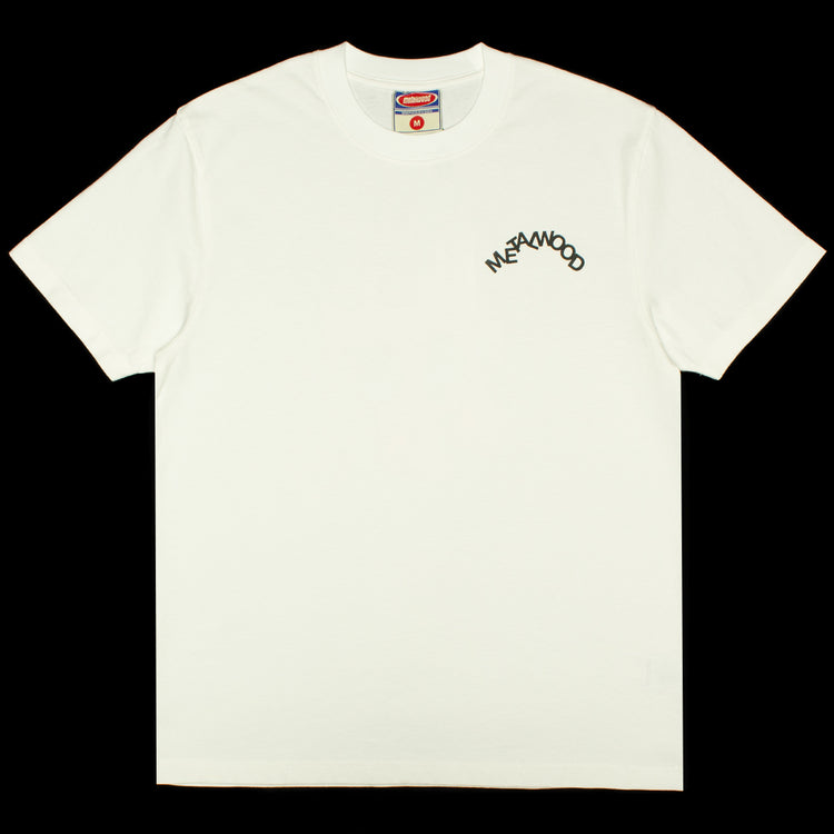 Metalwood | Jumbled T-Shirt
Color : White