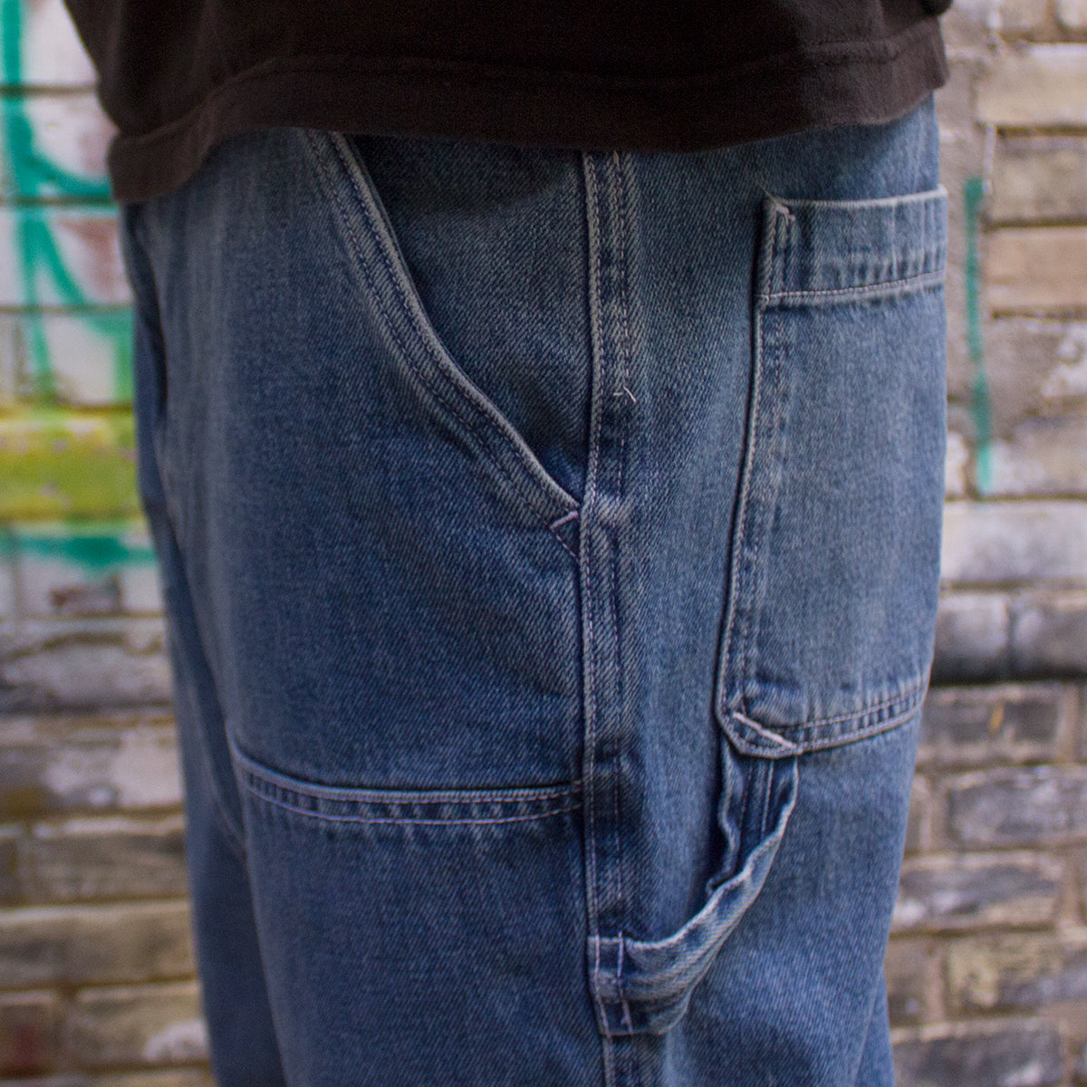 Stussy Denim Work Pant Washed Blue