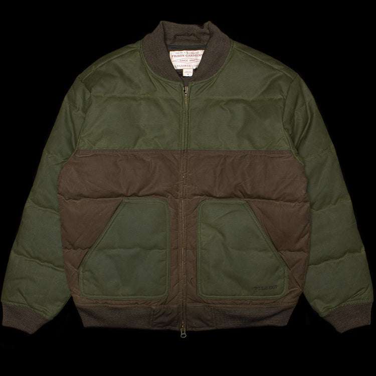 Filson | RDS Down Bomber Jacket
Style # 20285040
Color : Otter Green