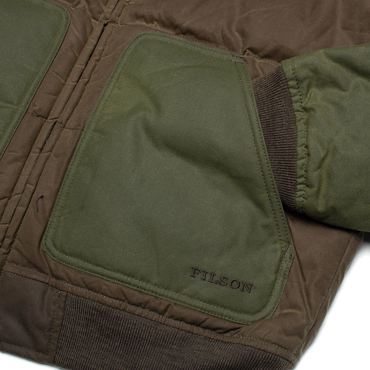 Filson | RDS Down Bomber Jacket
Style # 20285040
Color : Otter Green