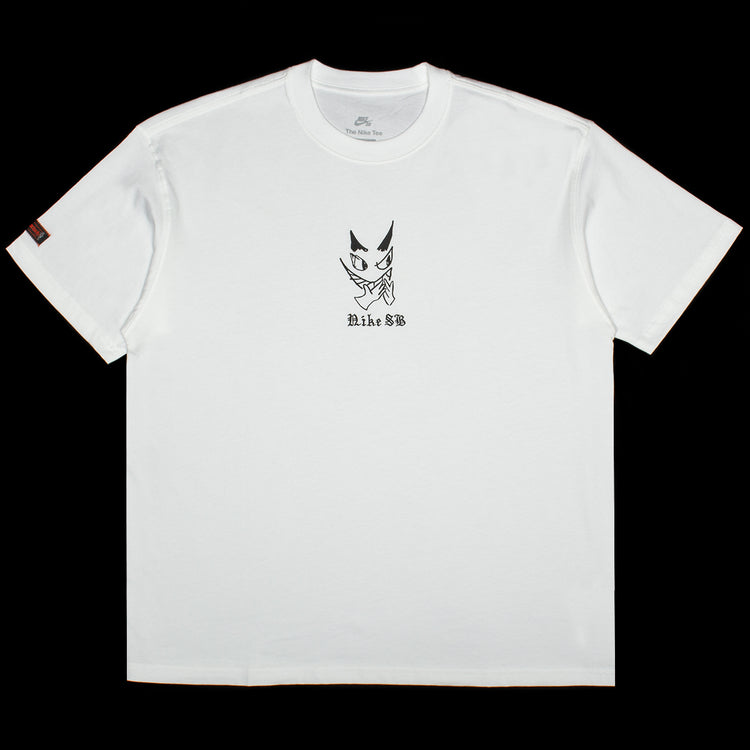 Nike SB - Krampus T-Shirt
Style # HV2195-100
Color : White
Materials : 100% Cotton
Dropped shoulders
Loose, roomy fit