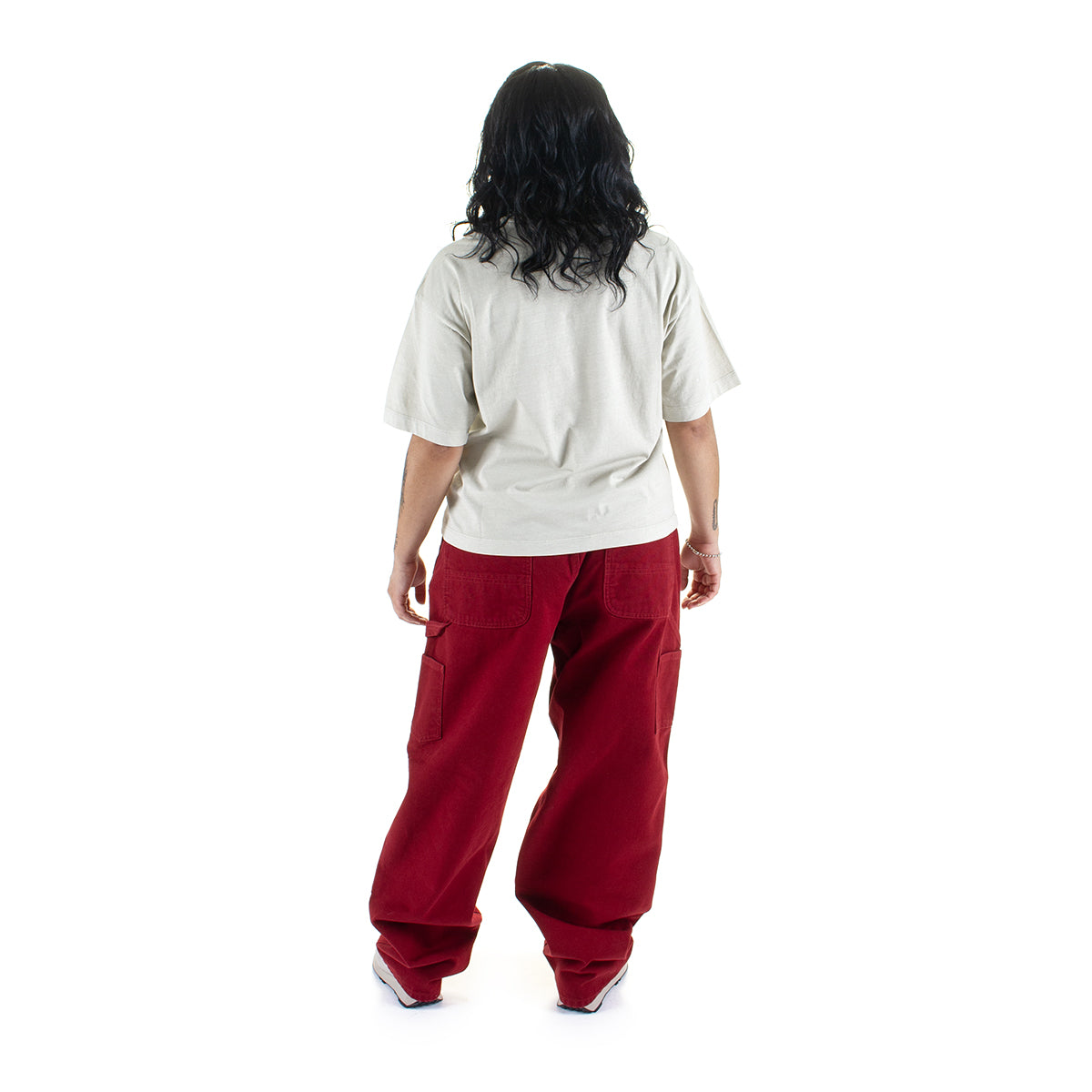 Carhartt WIP - Women's OG Double Knee Pant
Style # I035669-H806
Color : Scarlet (Stone Washed)