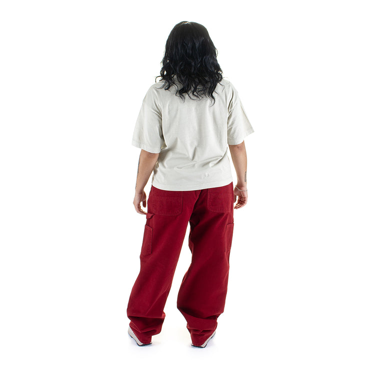 Carhartt WIP - Women's OG Double Knee Pant
Style # I035669-H806
Color : Scarlet (Stone Washed)