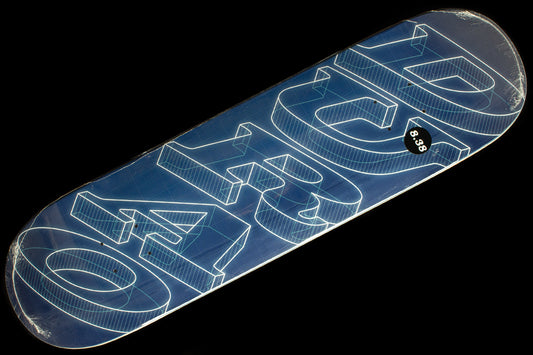 Hardbody - Stacked Deck
Width : 8.38"
Wheelbase : 14.375"
Length : 32.12"

Nose : 6.88"
Tail : 6.64"
Antonio Durao pro model