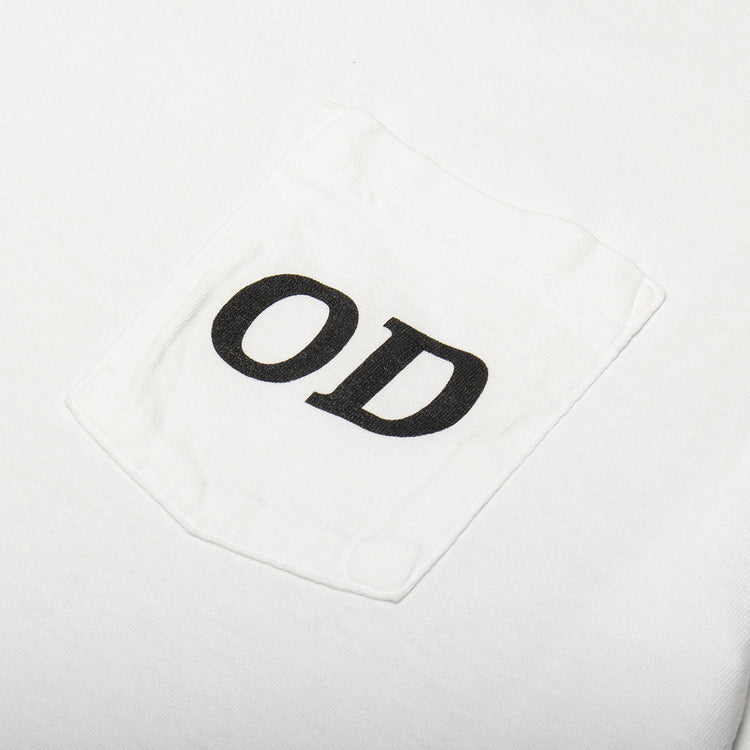 Hardbody - OD Pocket T-Shirt
Color : White
Materials : 100% Cotton
Printed graphics