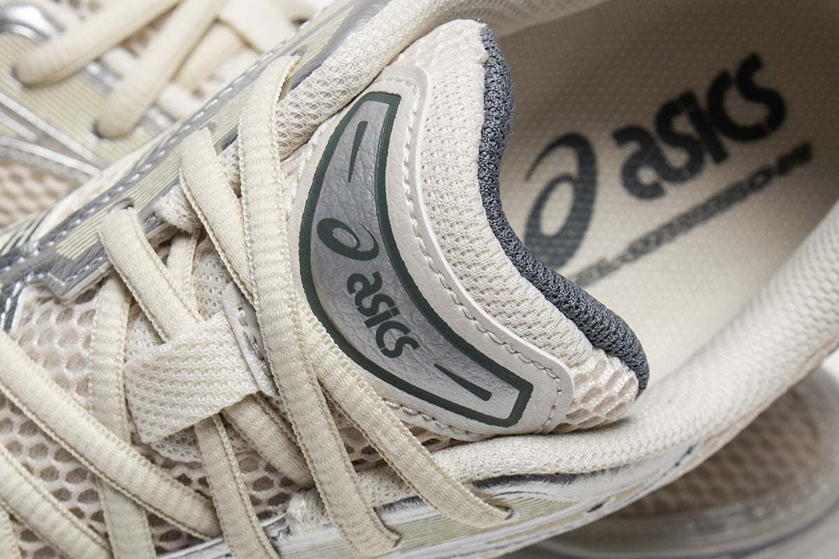 Asics | Gel-Kayano 14
Style # 1201A019.200
Color : Birch / Dark Pewter