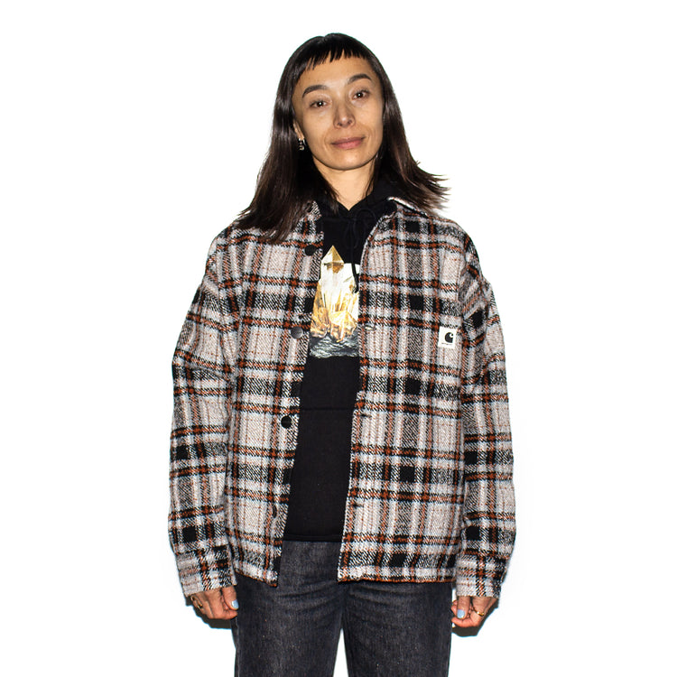 Carhartt WIP | Women's Stroy Shirt Jacket Style # I032277-1PV Color : Stroy Check / Wax