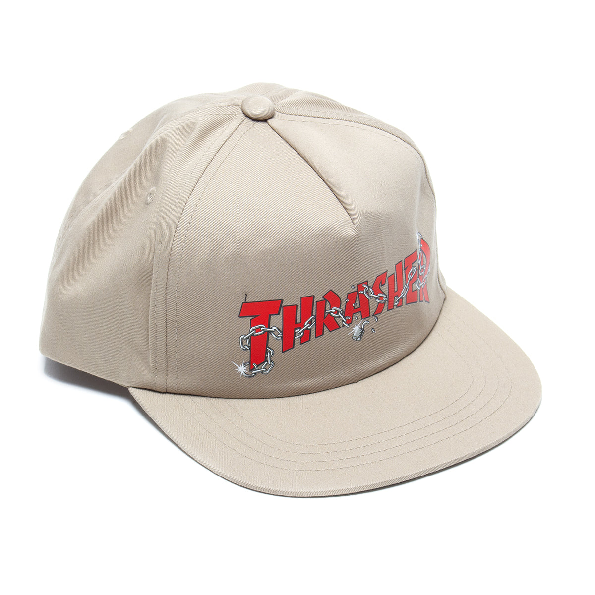 Thrasher | Chains By Daniel Shepard Hat
Color : Khaki