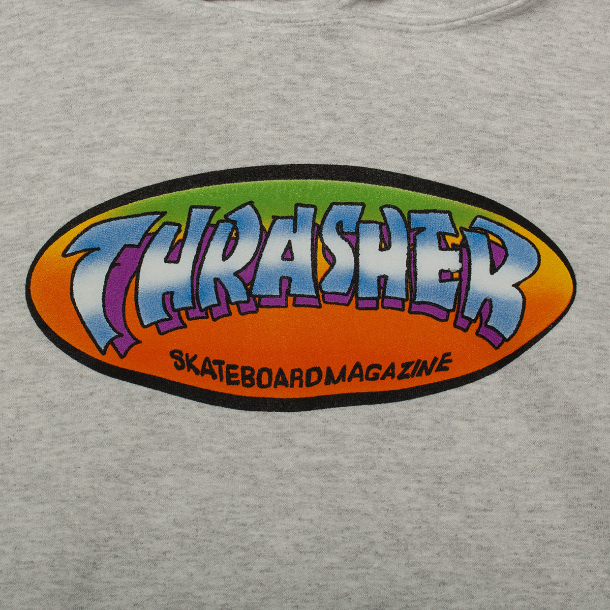 Thrasher | Ninety-Five By Spanky Hoodie
Color : Ash Grey