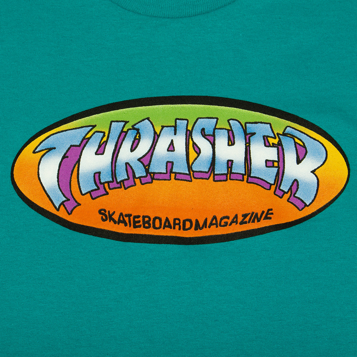 Thrasher | Ninety-Five By Spanky T-Shirt
Color : Jade