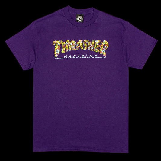 Thrasher | Smile By Spanky T-Shirt
Color : Purple