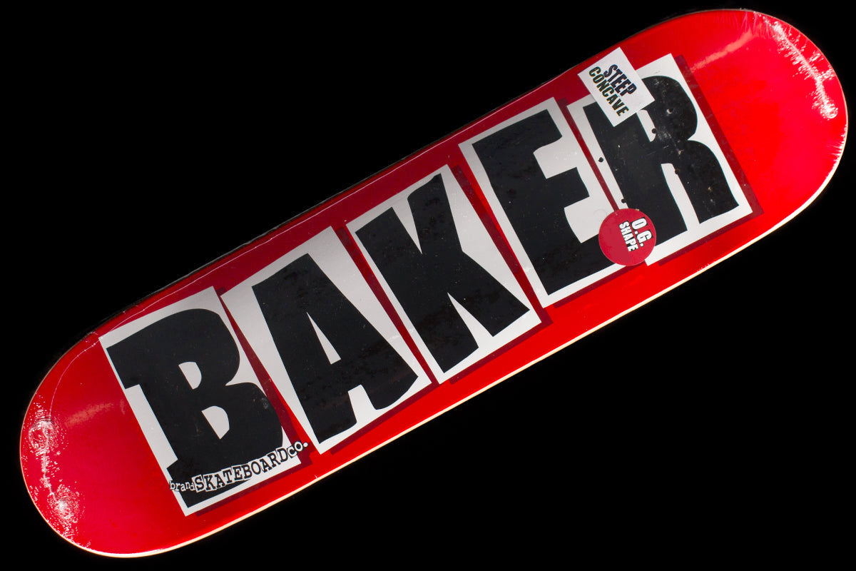 Baker - Logo Deck
Color : Red / Black
