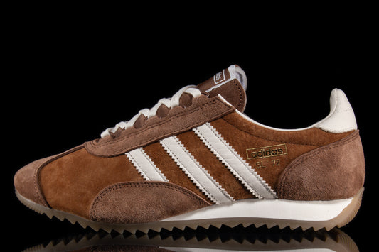 Adidas - SL 72 PT
Style # KJ1063
Color : Dusky Brown / Wonder White
Materials : Suede Upper - Rubber Outsole
Sizing : US Men's