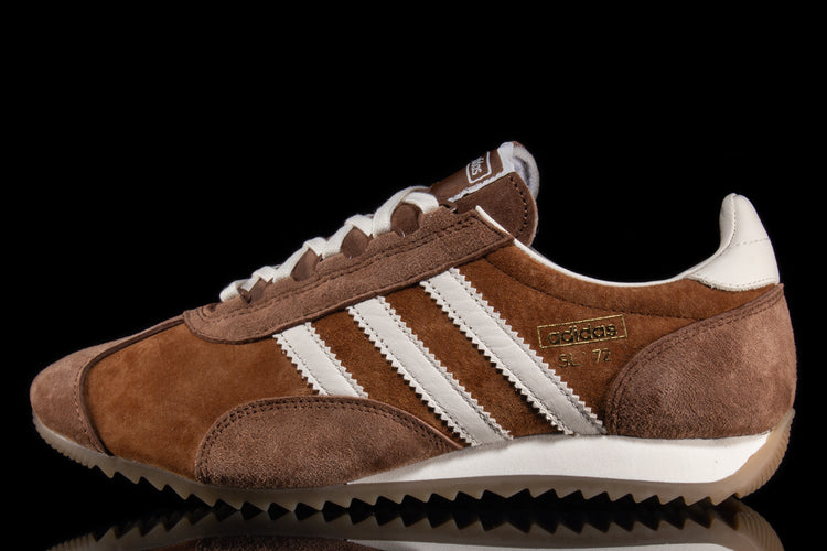 Adidas - SL 72 PT
Style # KJ1063
Color : Dusky Brown / Wonder White
Materials : Suede Upper - Rubber Outsole
Sizing : US Men's
