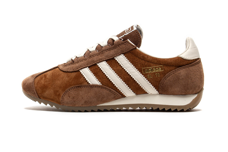 Adidas - SL 72 PT
Style # KJ1063
Color : Dusky Brown / Wonder White
Materials : Suede Upper - Rubber Outsole
Sizing : US Men's