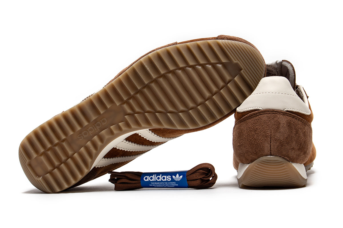 Adidas - SL 72 PT
Style # KJ1063
Color : Dusky Brown / Wonder White
Materials : Suede Upper - Rubber Outsole
Sizing : US Men's