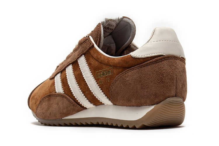 Adidas - SL 72 PT
Style # KJ1063
Color : Dusky Brown / Wonder White
Materials : Suede Upper - Rubber Outsole
Sizing : US Men's