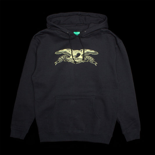 Anti Hero | Eagle Hoodie Color : Black / Gold