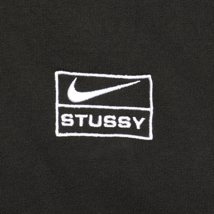 Nike x Stussy | Full-Zip Fleece Hoodie Style # FJ9175-010 Color : Black