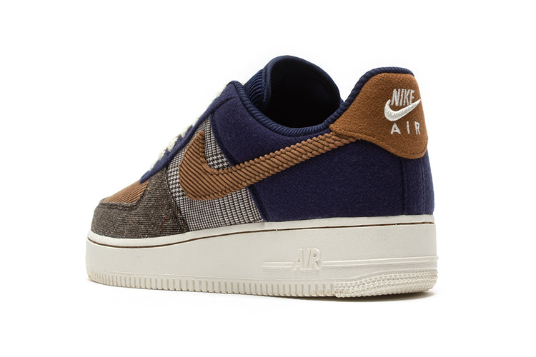 Nike | Air Force 1 '07 Premium Style # FQ8744-410 Color : Midnight Navy / Ale Brown