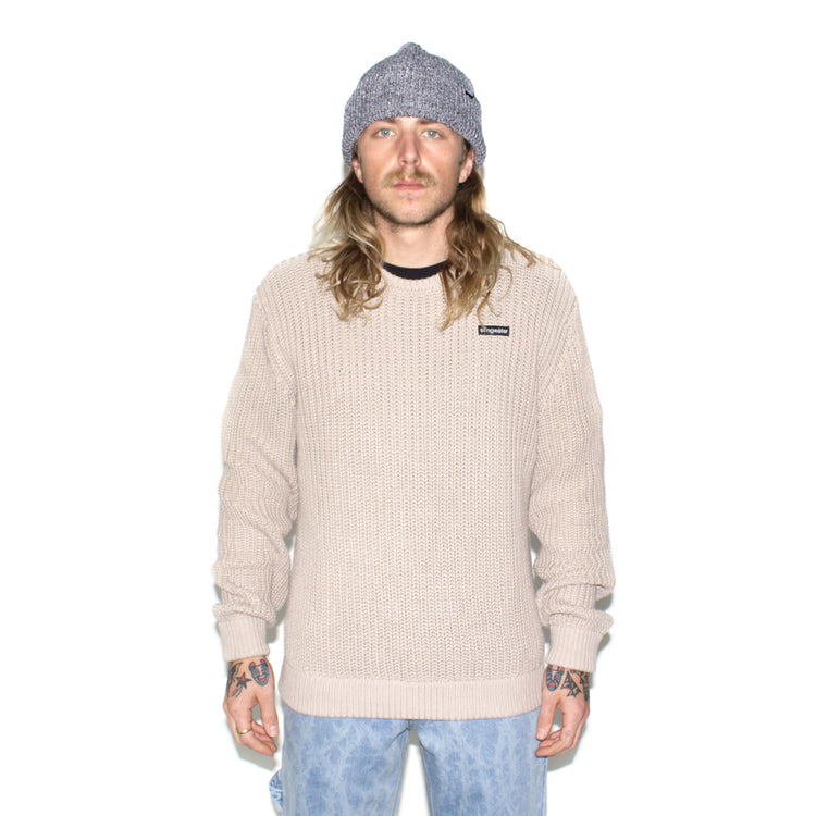 Stingwater | Crisis Ribbed Knit Sweater Color : Khaki